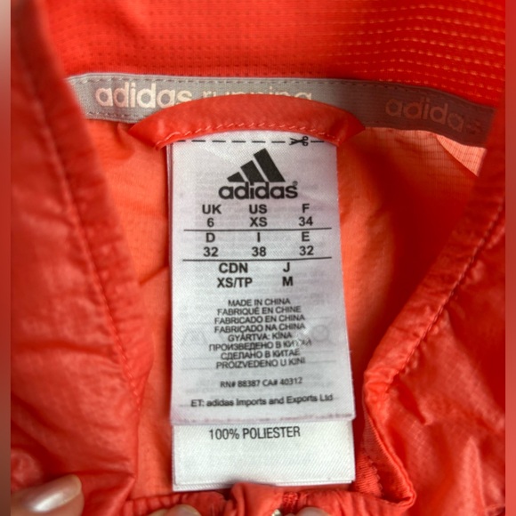 Adidas runnning lightweight jacket Size S - Picture 6 of 7